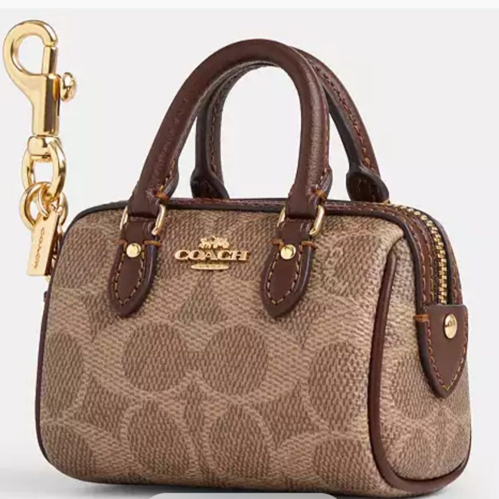 Coach Brown Mini Handbag